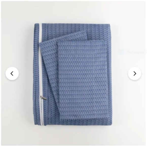 Wakarusa Navy Microfiber Duvet Cover Set - Picture 2 of 2